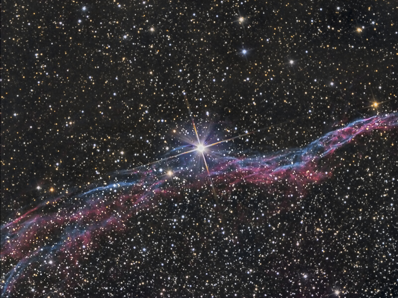 Petite dentelle du cygne (NGC 6960)
